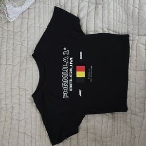 Formula 1 Crop Top XS BLK